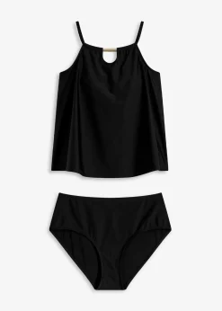 Tankini (ens. 2 pces) avec découpe poitrine