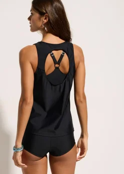 Tankini (ens. 3 pces) avec haut de maillot bandeau