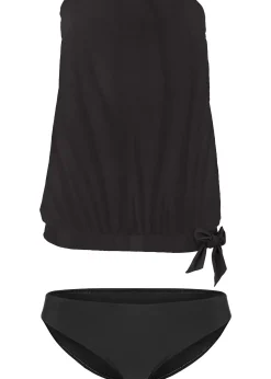 Tankini oversize à bretelles amovibles (ens. 2 pces)