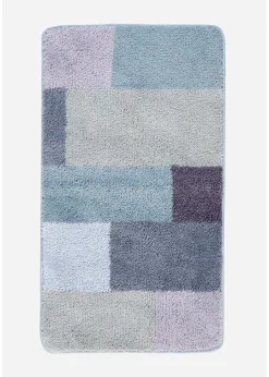 Tapis de bain tufté aux couleurs pastel