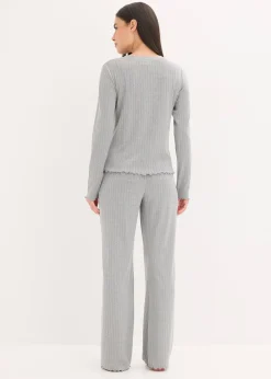 Tenue d’intérieur en jersey pointelle