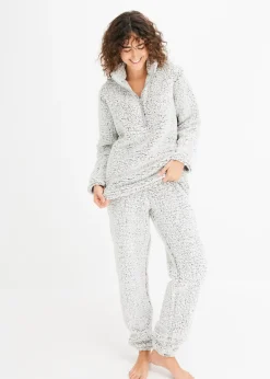 Tenue d'intérieur en polaire peluche