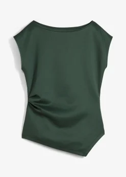 Top à base asymétrique en matière néoprène confortable