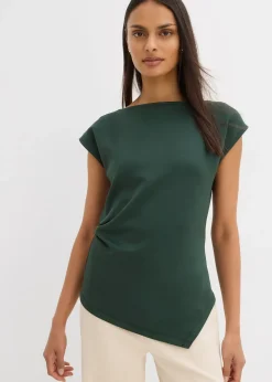 Top à base asymétrique en matière néoprène confortable