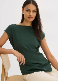 Top à base asymétrique en matière néoprène confortable