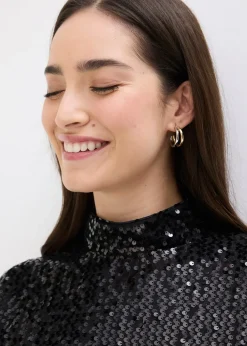 Top à paillettes