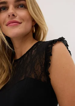 Top avec dentelle