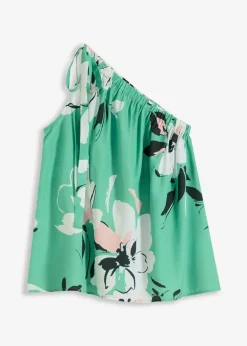 Top blouse asymétrique