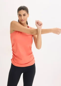 Top de sport à fronces, séchage rapide