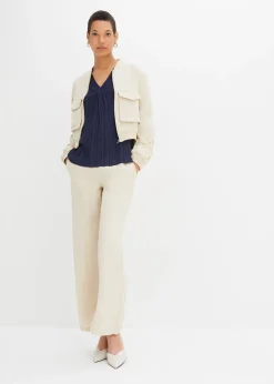 Top en broderie anglaise
