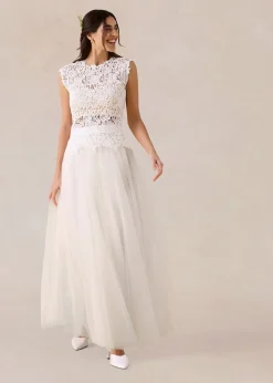 Top en dentelle