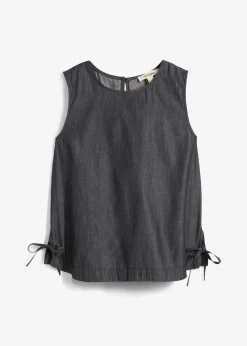 Top en jean de coton