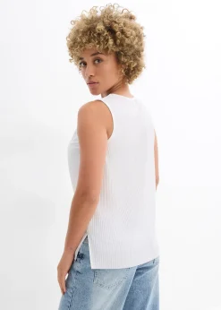 Top en polyester recyclé