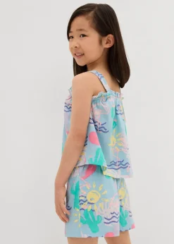 Top et short 100% coton (ens. 2 pces)