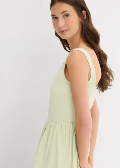 Top long en coton extensible