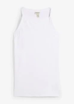 Top long en coton extensible