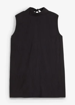 Top long et texturé en viscose mélangée