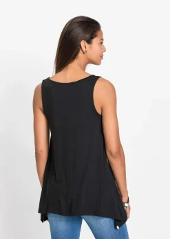 Top long imprimé