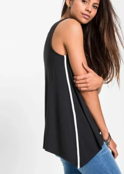 Top long imprimé