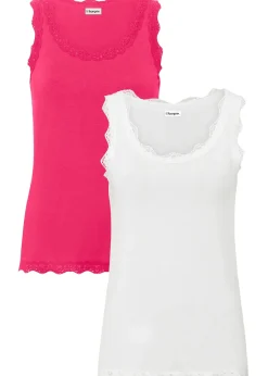 Tops à dentelle