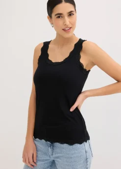 Tops à dentelle