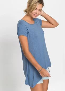 T-shirt à base asymétrique