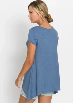 T-shirt à base asymétrique