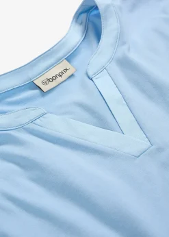 T-shirt à bordure satinée