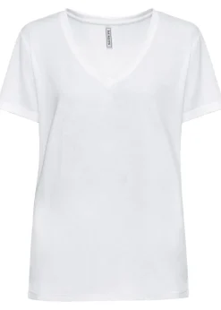 T-shirt à col en V