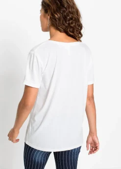 T-shirt à col en V