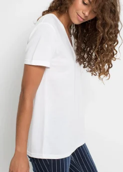 T-shirt à col en V