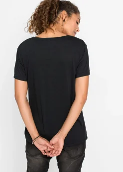 T-shirt à col en V