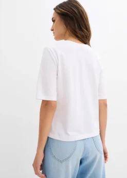 T-shirt 100% coton avec broderie
