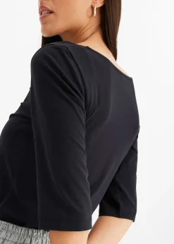 T-shirt à dentelle