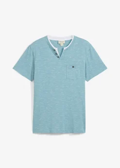 T-shirt 2 en 1 chiné
