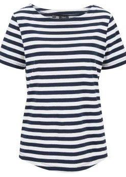 T-shirt à encolure bateau