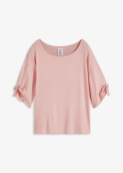 T-shirt à encolure bateau
