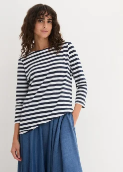 T-shirt à encolure bateau