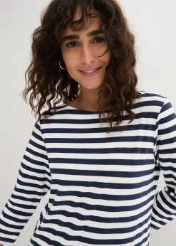 T-shirt à encolure bateau