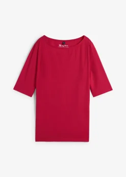 T-shirt à encolure bateau