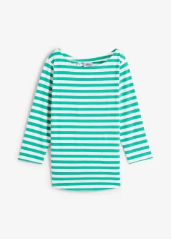 T-shirt à encolure bateau