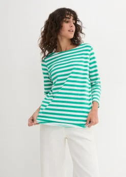 T-shirt à encolure bateau