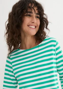T-shirt à encolure bateau