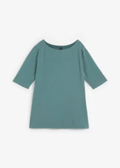 T-shirt à encolure bateau