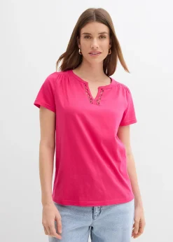 T-shirt à encolure originale