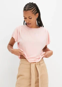 T-shirt à fronces