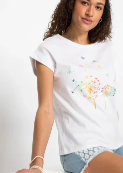 T-shirt à imprimé floral