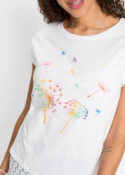 T-shirt à imprimé floral