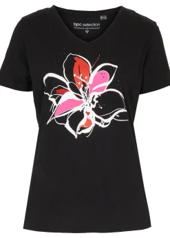 T-shirt à imprimé floral