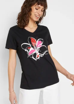 T-shirt à imprimé floral